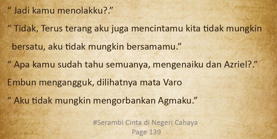 Belajar Makna Cinta dari Novel Serambi Cinta di Negeri Cahaya