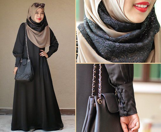 10 Style Kondangan Menawan Dengan Hijab Menutup Dada dan 