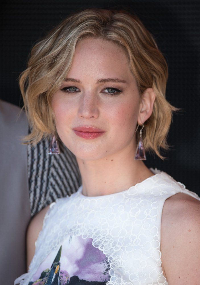 rambut baru jennifer lawrence