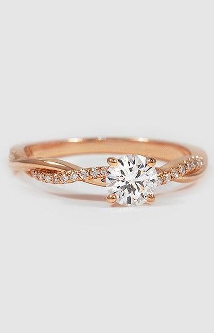 rose gold and diamond