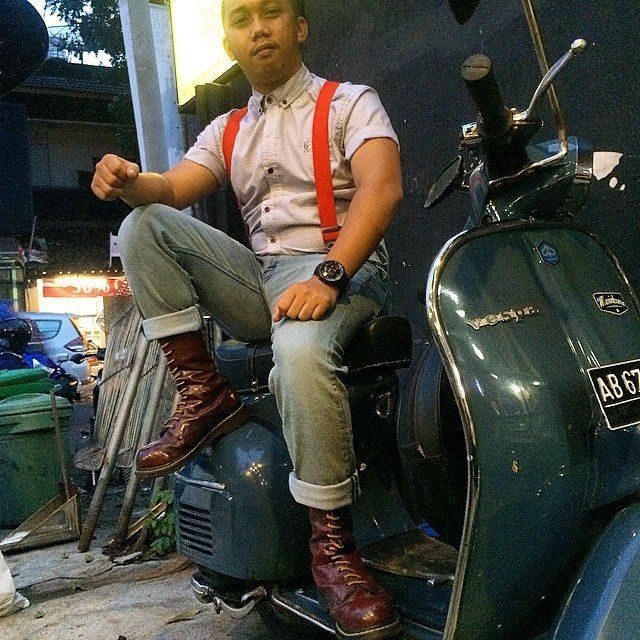 gaya skinhead yang kece!