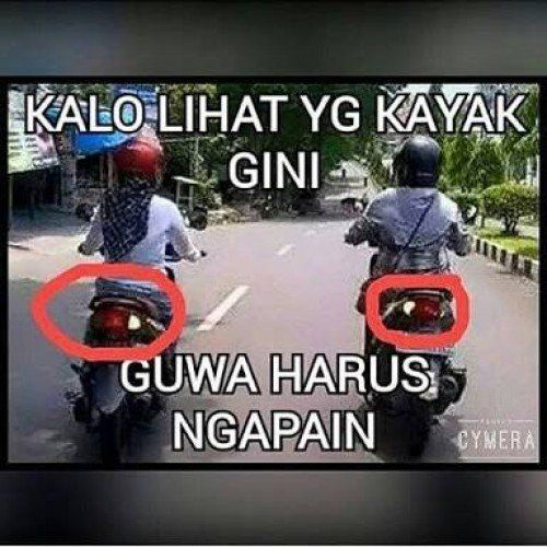 jangan cari mampus di jalan