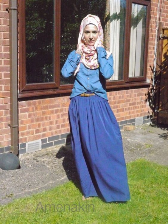 padu padan hijab dengan jeans