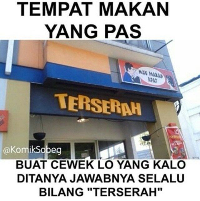 buat yang suka ngomomg terserah, ini jawabannya