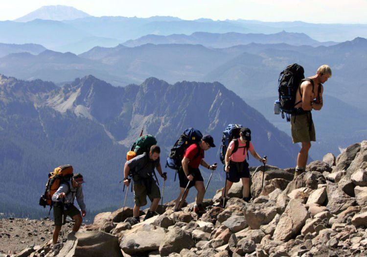 Mendaki gunung butuh perjuangan