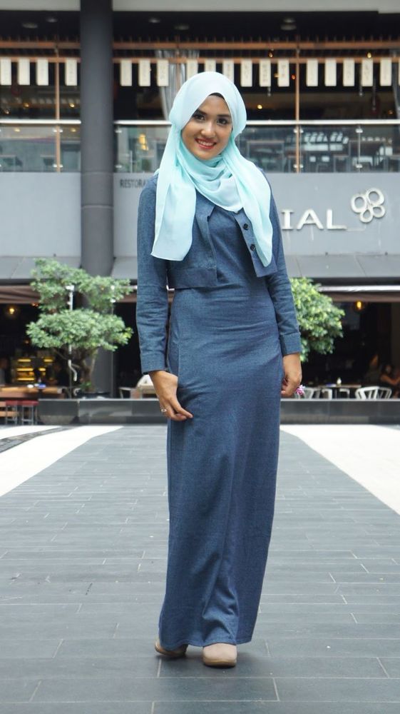 padu padan hijab dengan jeans