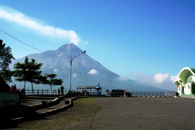 Merapi dari utara keren juga