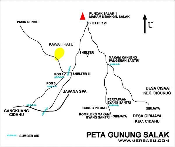 pendakian gunung salak