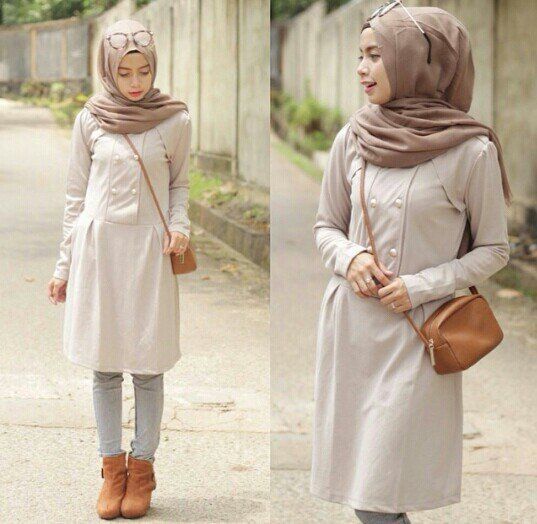 9 Inspirasi Style Dress Midi untuk Hijab Sopan dan Kasual Tanpa Ribet