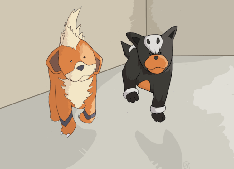 growlithe houndour