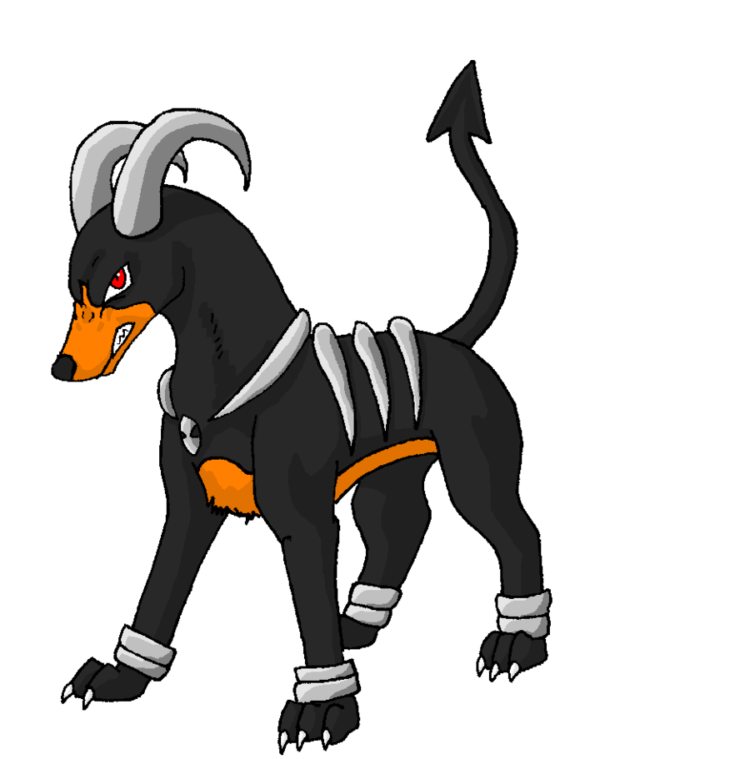 houndoom_by_loboluver1155w