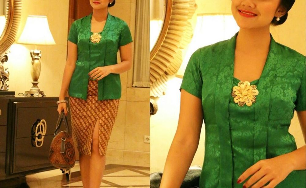 10 Kombinasi Bros Cantik untuk Kebaya Kutubarumu Bikin 