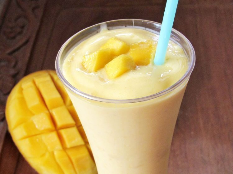 Milkshake Mangga buat dessert juga