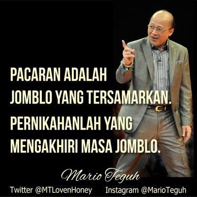 Jomblo versi pak Mario