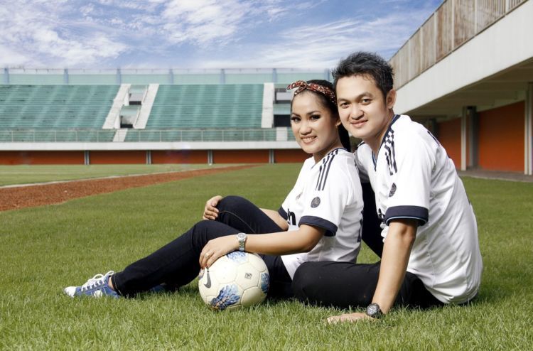 Tema bola dimulai dari saat foto prewedding