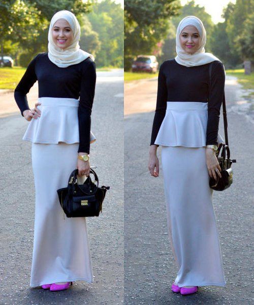 Rok pensil peplum layak dicoba