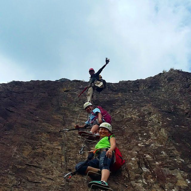 Via Ferrata Pertama di Indonesia yang Ada di Purwakarta