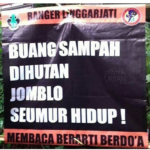 yang jomblo mbok jangan cari perkara