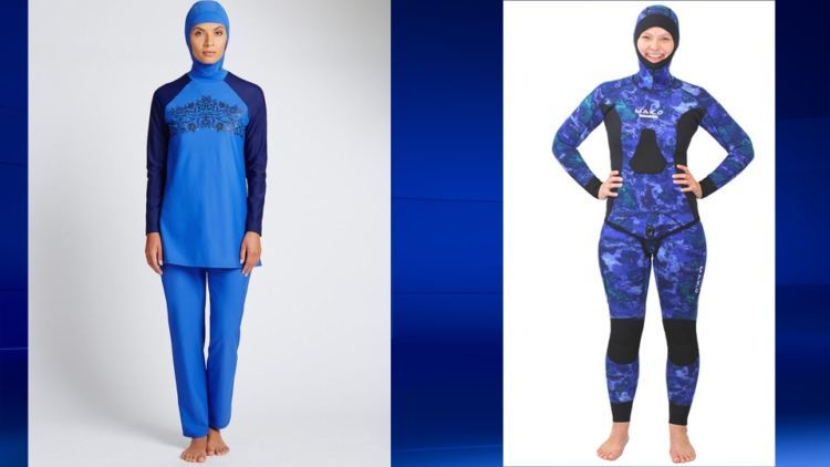 Burkini vs Wetswit