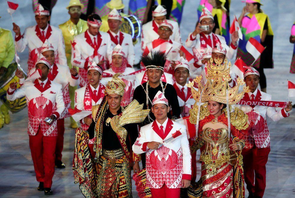 14 Seragam Nasional Paling Hits di Olimpiade 2016, Indonesia Salah Satunya Lho!