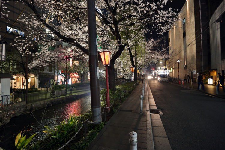 Jalanan di Kyoto yang romantis. Bikin galau kalau inget mantan (gebetan).