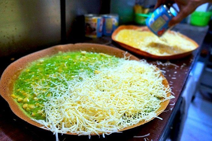 Martabak Pandan Jagung Keju Spesial.