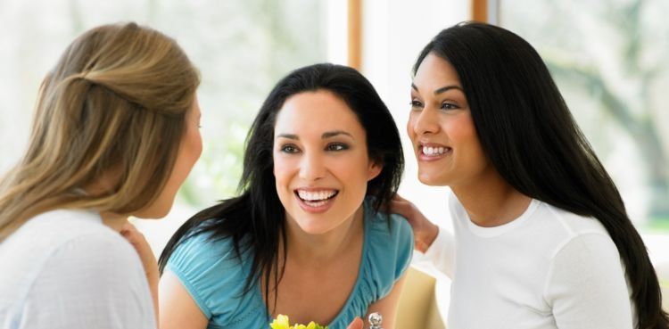 Group Of Women Meeting In Cafe