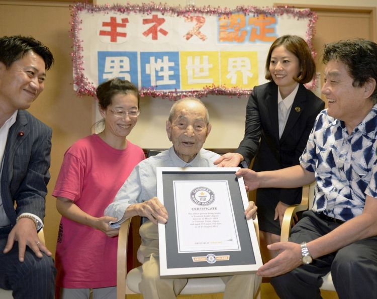 Yatsuro Koide, paling tua di Jepang ya biasanya juga paling tua di dunia