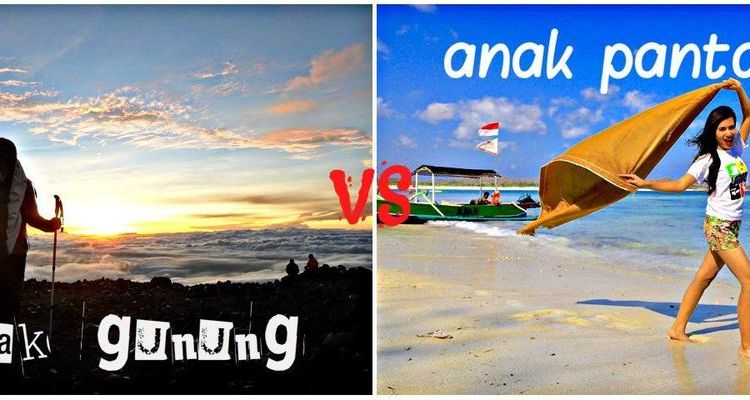 Karaktermu Bisa Dilihat Dari Tujuan Jalanmu, Loh. Hayo yang Anak Gunung dan Anak Pantai Merapat!