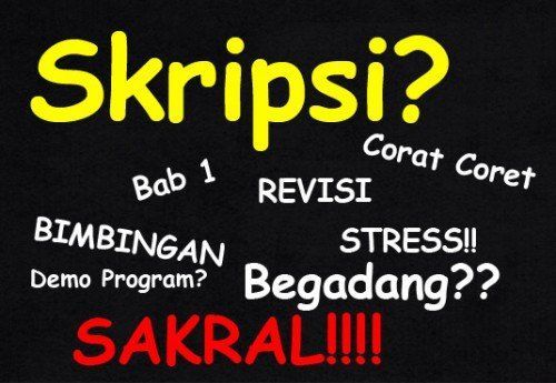 Inlah Alasan Kenapa Skripsi Sulit Diselesaikan