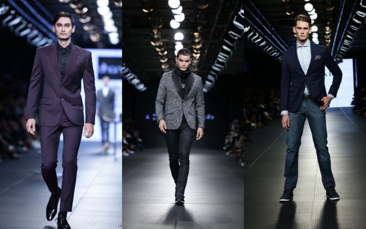 koleksi milik Dhanst by Dhany, Antony Morato, dan Canali pada PIMFW 2015