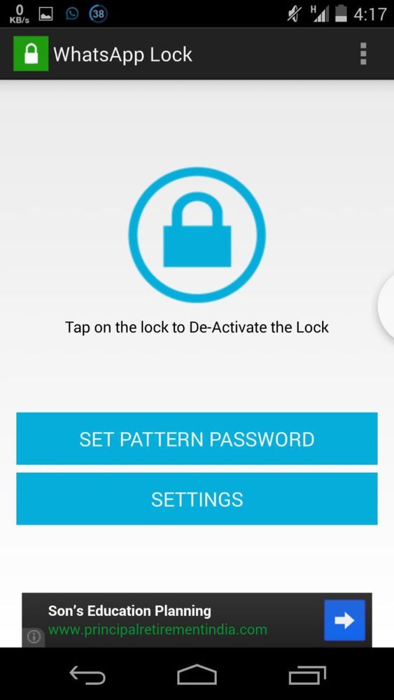Whatsapp Lock