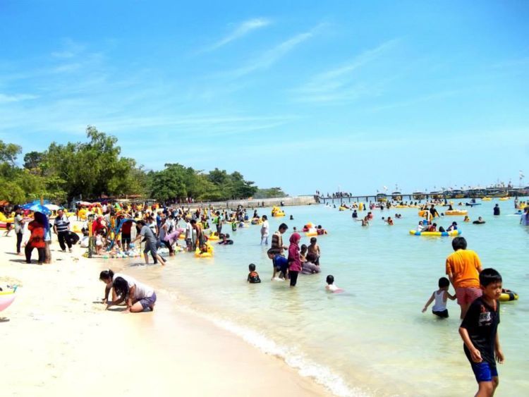 Anak pantai lebih suka yang ramai!