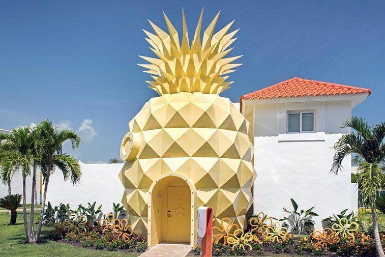 Unik! Ada Hotel Berbentuk Rumah Nanas SpongeBob. Yuk Intip Gimana Bentuknya