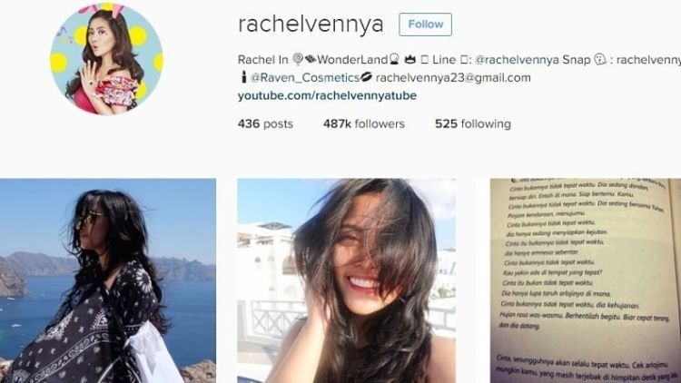 Drama Rachel Vennya, Selebgram yang Katanya Sejenis Awkarin