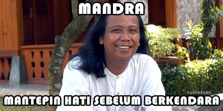 Mantepin hati sebelum berkendara!