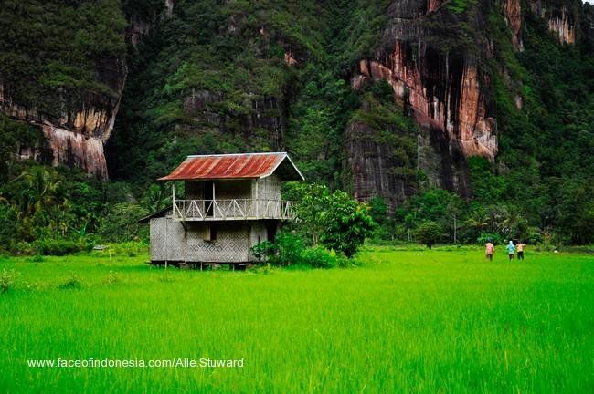 Nagari Pariangan di Lereng Marapi