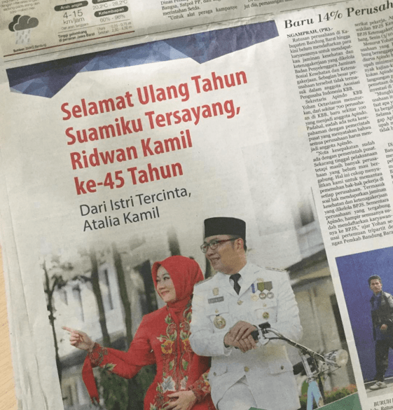 Duh, romantisnya si ibu!