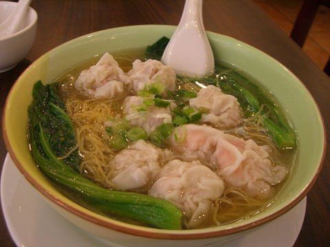 Wonton Noodle Soup.