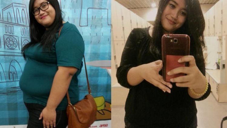 Kisah Diet Gadis Cantik Khairani Windya; Berkat Ketekunan, 51 Kg Lemak Berhasil Melayang!