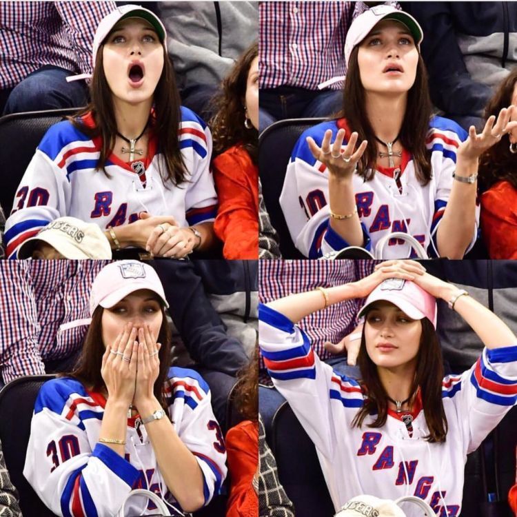 hockey bella hadid