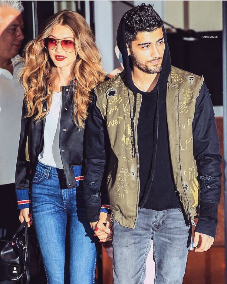 Gigi dan pacar, Zayn Malik