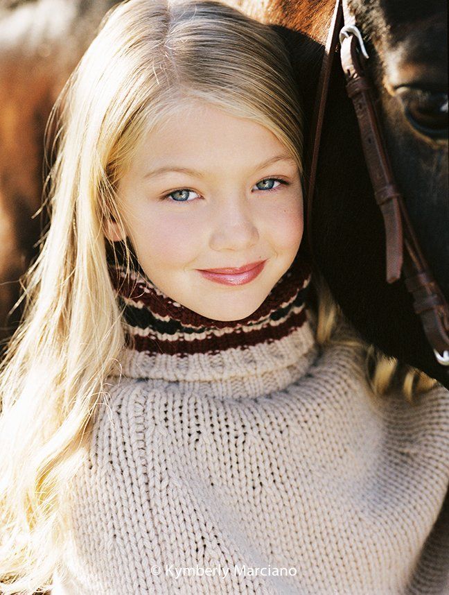 young gigi hadid guess