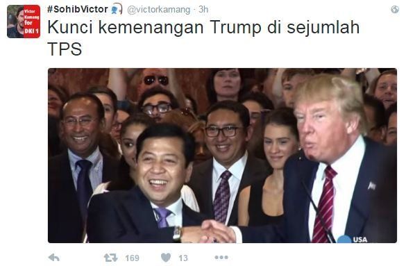 Meme presiden trump