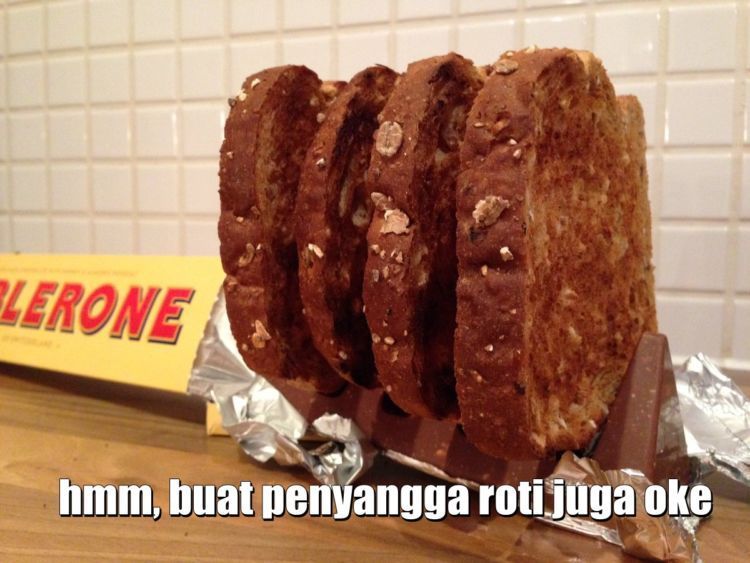 tatakan roti juga