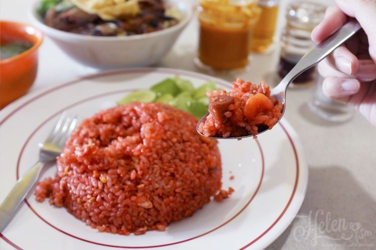 nasi merah makassar