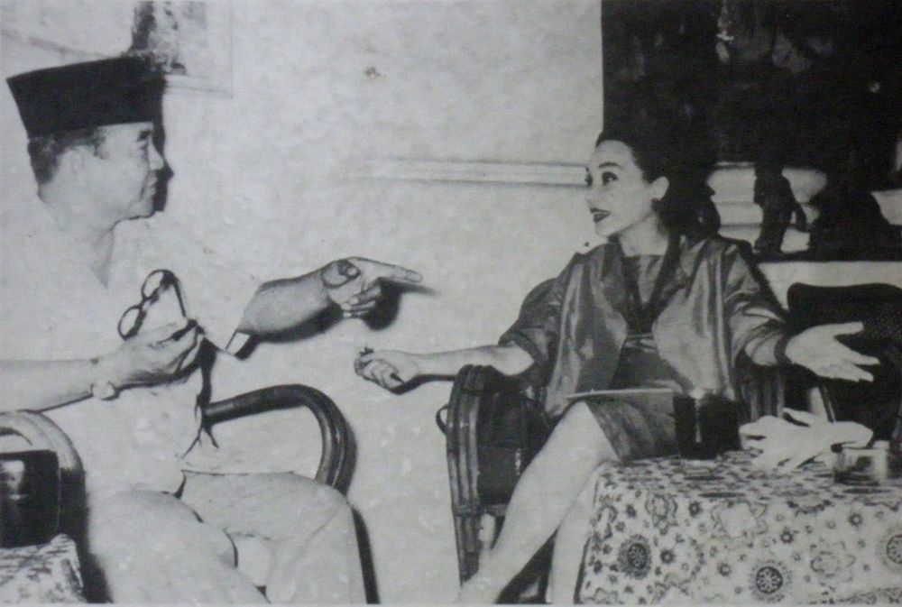 Bung Karno dan Cindy Adams