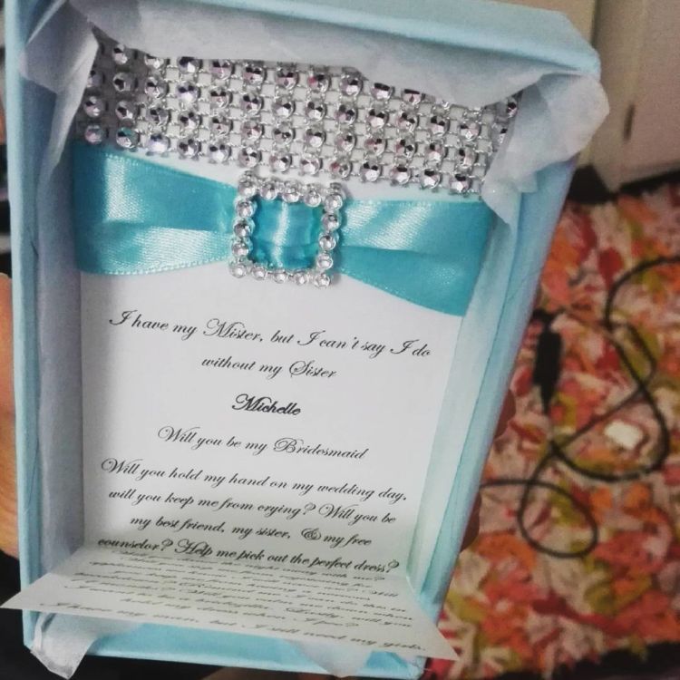 bridesmaid invitation