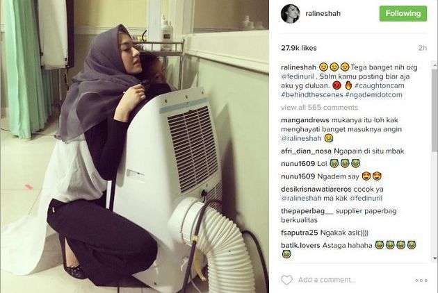 Daripada Foto Aib Disebar Fedi Nuril, Malah Mending Disebar Sendiri. Koplak Nih Kelakuan Raline Shah