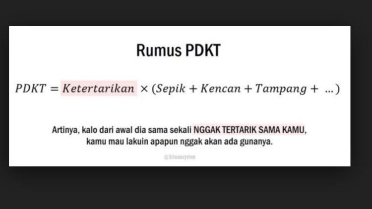 Pantas Aja Asmaramu Selalu Kandas, Nggak Pakai Perhitungan Matematis Sih. Cek Dulu Nih 11 Rumusnya!